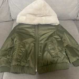 Zara girls reversible jacket size 6 or 7.